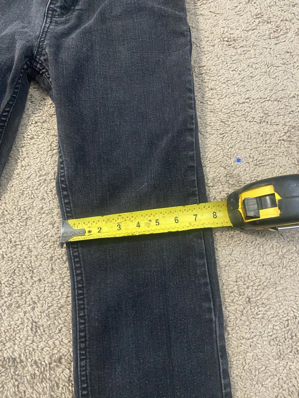 Levis 511 Jeans Mens 29x29 Black Slim Fit Stretch Denim 511 Slim Youth Teen